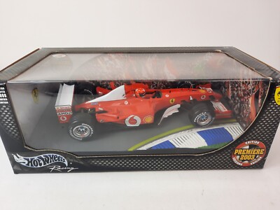 Hot Wheels Ferrari F2002 #1 Michael Schumacher Premiere 2003