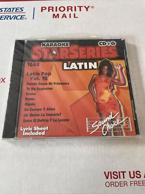Latin Pop, Vol. 12 by Karaoke (CD, May-2003, Sound Choice Distribution)