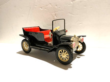 Vintage 1917 Ford Black Tin Litho Friction Car Made in Japan
