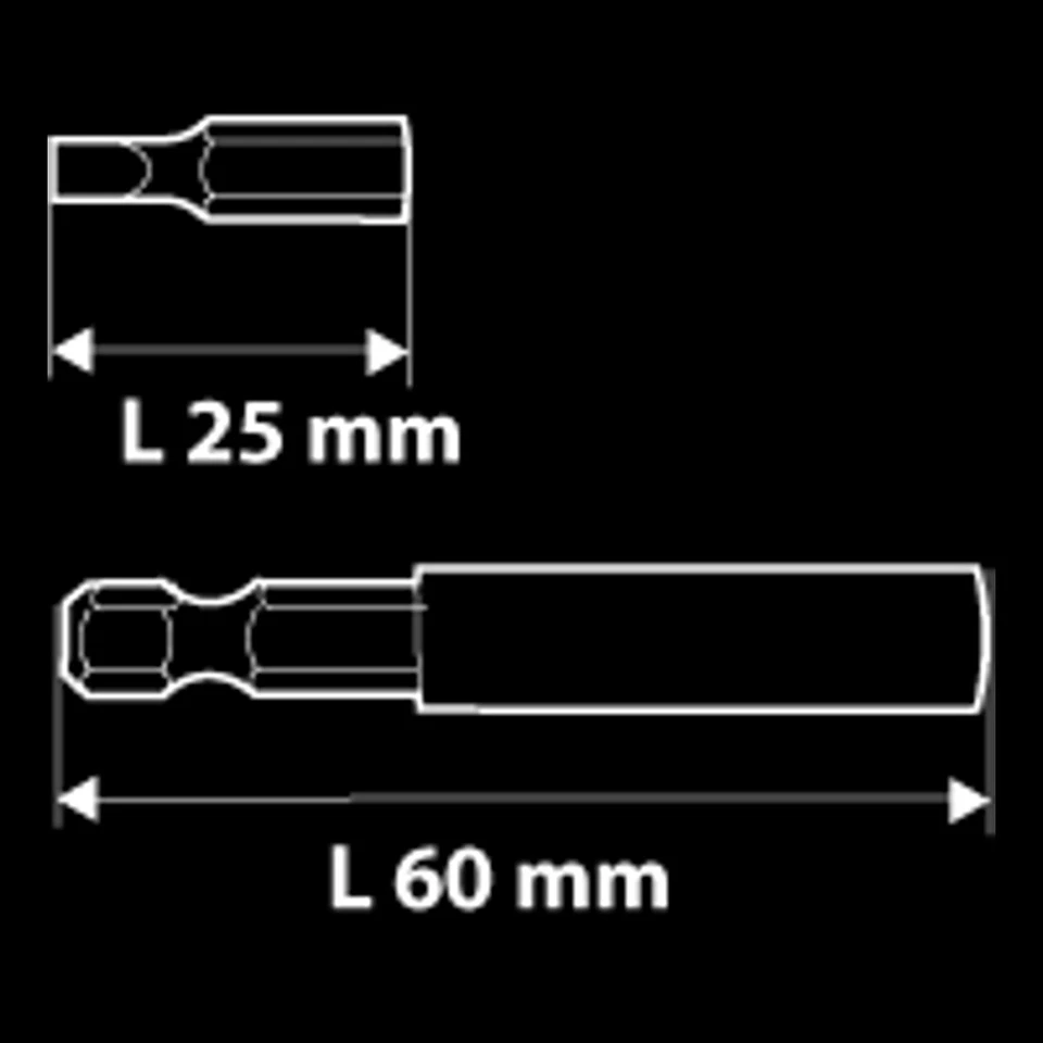 7 tlg. Profi Bit Set Halter 25 Jahre Garantie Bitbox Werkzeug Magnet - Bild 2 von 3