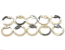 Pack of 10 Urban Camo Military Army ID Dog Tag Rubber Silicone Silencers