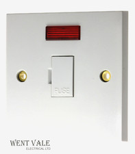 Schneider Exclusive Moulded - GNSPUR - 13a Unswitched Connection Unit + Neon