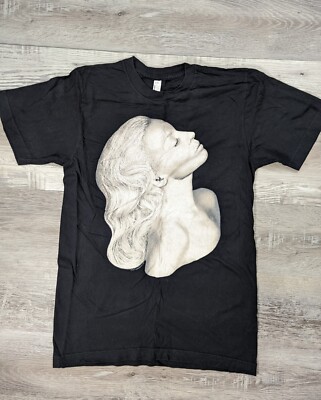Kylie Minogue Aphrodite Face Live 2011 Concert T-Shirt | Black |2-Sided |Size: S