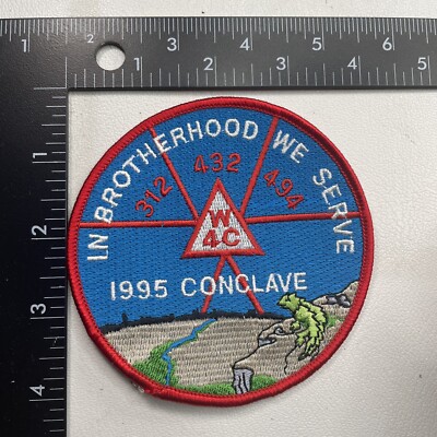 1995 CONCLAVE 312 432 494 W4C Boy Scouts Patch 29RL | eBay 1995 CONCLAVE 312 432 494 W4C Boy Scouts Patch 29RL | eBay