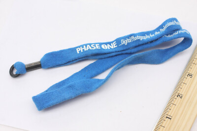Phase One Photography Trade Show Lanyard Blue - Promo Ad Swag - USED Y825