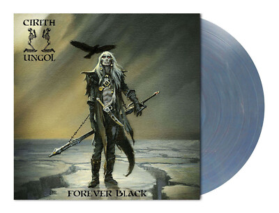 s l400 CIRITH UNGOL - FOREVER BLACK, ORG 2020 EU LIGHT BLUE/RED vinyl LP, 700 COPIES! | Cirith Ungol Online