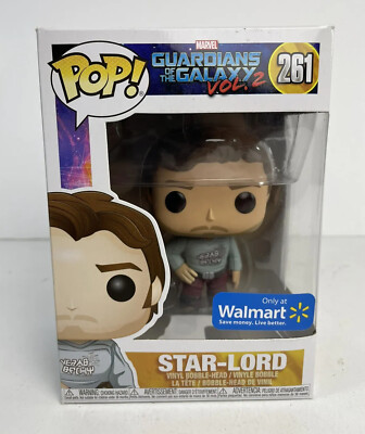 Funko POP Guardians of the Galaxy Vol.2 STAR-LORD 261 Walmart