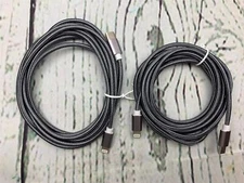 USB C to 8 Pin Cable 2 Pack Grey Nylon