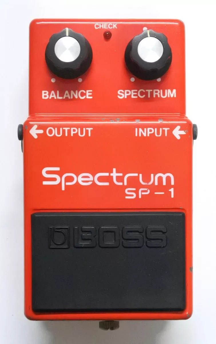 BOSS SP-1 Spectrum Guitar Effects Pedal 1977 #12 Skeleton Switch First lot 6400