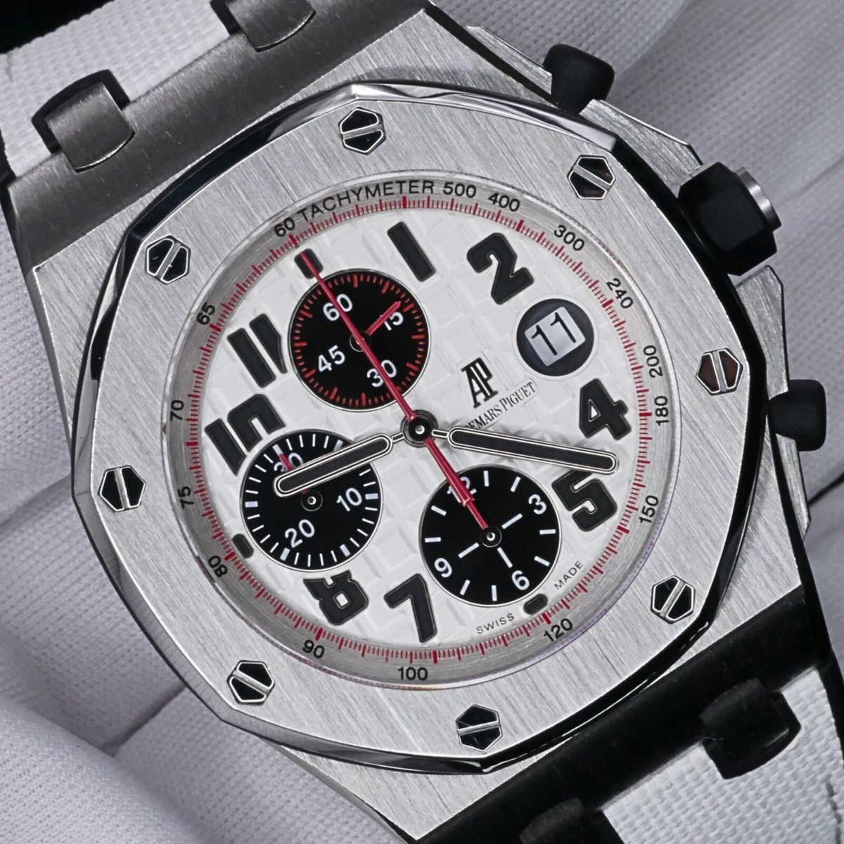 Audemars Piguet フード付きスウェット 非売品 Audemars Piguet Royal Oak Offshore Panda Rubber Strap MINT