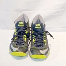 Nike Air Devosion Basketball Shoes Youth 6Y Black Volt 845081-005 Athletic Shoe