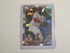 2019 Bowman Chrome Prospect Atomic Refractor Genesis Cabrera #BCP-142 Cardinals