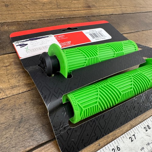 Redline BMX Grips Green Hex Pro End Plugs Hexpro NOS 00s RL Expert Proline A3 - Picture 5 of 9
