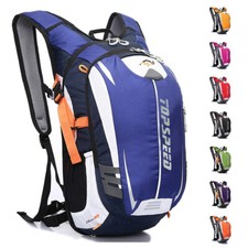 zaino trekking bici 18lt mountain bike ciclismo moto backpack vari colori 