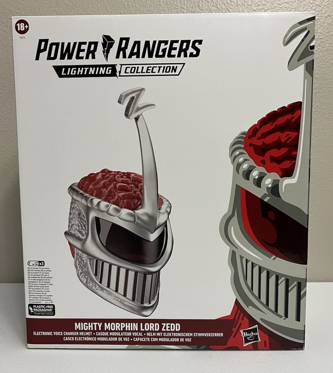 Power Rangers Mighty Morphin Lord Zedd Helmet Electronic Voice