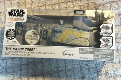 Star Wars The Mandalorian Razor Crest Radio 2.4 GHz Radio Remote Control Toy