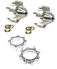 Tusk Extended Rear Hubs Front Wheel Spacers Widening Kit For Yamaha Raptor 700 R