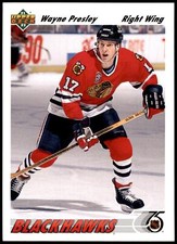 Wayne Presley #371b 1991-92 Upper Deck
