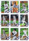 9 NEW YORK YANKEES 2021 Topps Lot Chapman,Gerrit Cole,LeMahieu,Urshela,Luke Voit