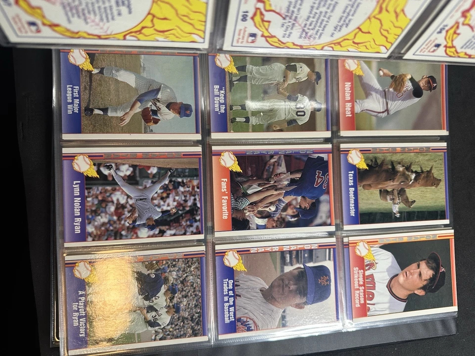 1991 Pacific Nolan Ryan Texas Express Series I 3-4 Complete Sets IN BINDER HOF - Image 4 of 4
