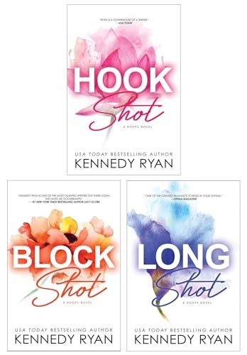 HOOPS Series 3 Book Set by Kennedy Ryan  Long Shot, Block Shot |  Kennedy Ryan