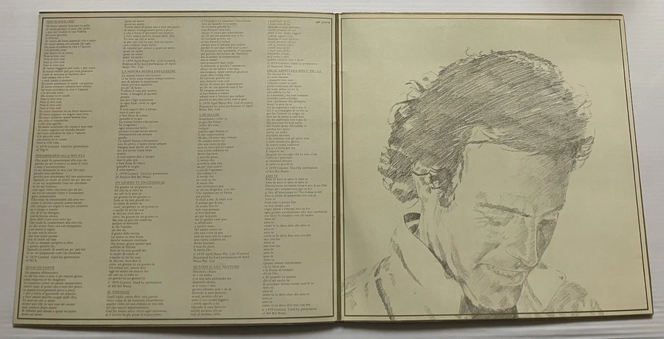 "Disco de vinilo Julio Iglesias Innamorarai Allá Mia ETA 12"" 33 RPM CBS 1979" Foto 4 de 4