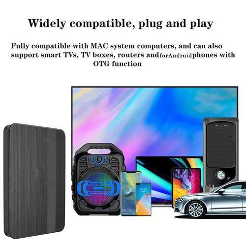 Externe Festplatte Tragbar Speicher Backup HDD USB-C 3.0 Telefon PC Laptop Posten - Bild 2 von 15