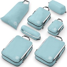 Large Compression Packing Cubes for Travel-Packing Cube Luggage Organizers 7 ...