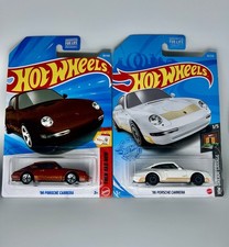 Hot Wheels Porsche Lot of 2x - 96 Porsche 911 Carrera Copper White 2021/2025
