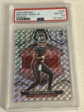2024 PANINI MOSAIC MOSAIC #308 MICHAEL PENIX JR. ROOKIE RC PSA 8.5