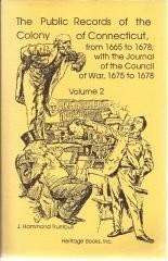 THE PUBLIC RECORDS OF THE COLONY OF CONNECTICUT, FROM 1665 By J. Hammond NEW