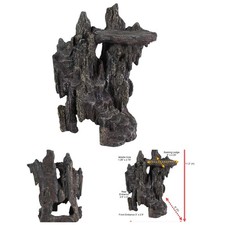 Reptology Large 2 Shale Step Ledge Hideout - Elegant Aquarium  Terrarium Decor
