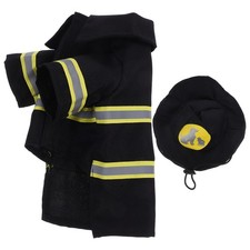  Vêtements Chien Deguisement Pompier Costumes Chiens Mignons Compagnie