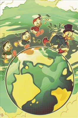 Ducktales (Dynamite) #1T VF/NM; Dynamite | 1:100 Variant Virgin - w/Bag+Board