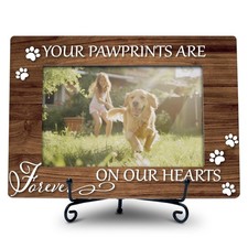 TIRYWT Dog Memorial 4x6 Picture Frame - Pet Loss Gifts, Dog Frames for Wall ...