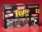 NEW! Funko Pop Bitty Deadpool Bathtime Flamenco Supper Hero + Mystery/  4-Pack