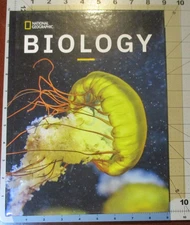National Geographic Biology Student edition hardcover Textbook 9780357859148 A