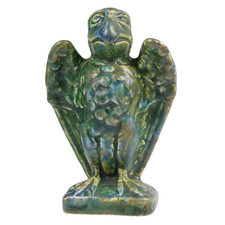 Grotesque Art Pottery Martin Brothers Ivan Johnsson Manner Figure h11cm c1900s