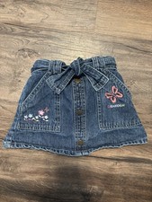 Vintage Oshkosh Floral Butterfly Skirt Size 3t