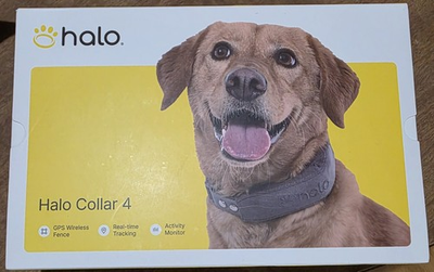 #ad Halo Collar 4 GPS Wireless Dog Collar Monitoring Real Time Sunburst Color NiB $354.99