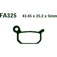 EBC Sinter Bremsbeläge für extreme Bedingungen in Schlamm hinten für: KTM SX SX-