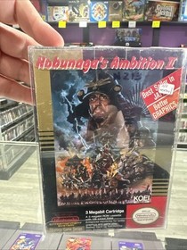 Nobunaga's Ambition II Nintendo NES Authentic In Box - Tested!