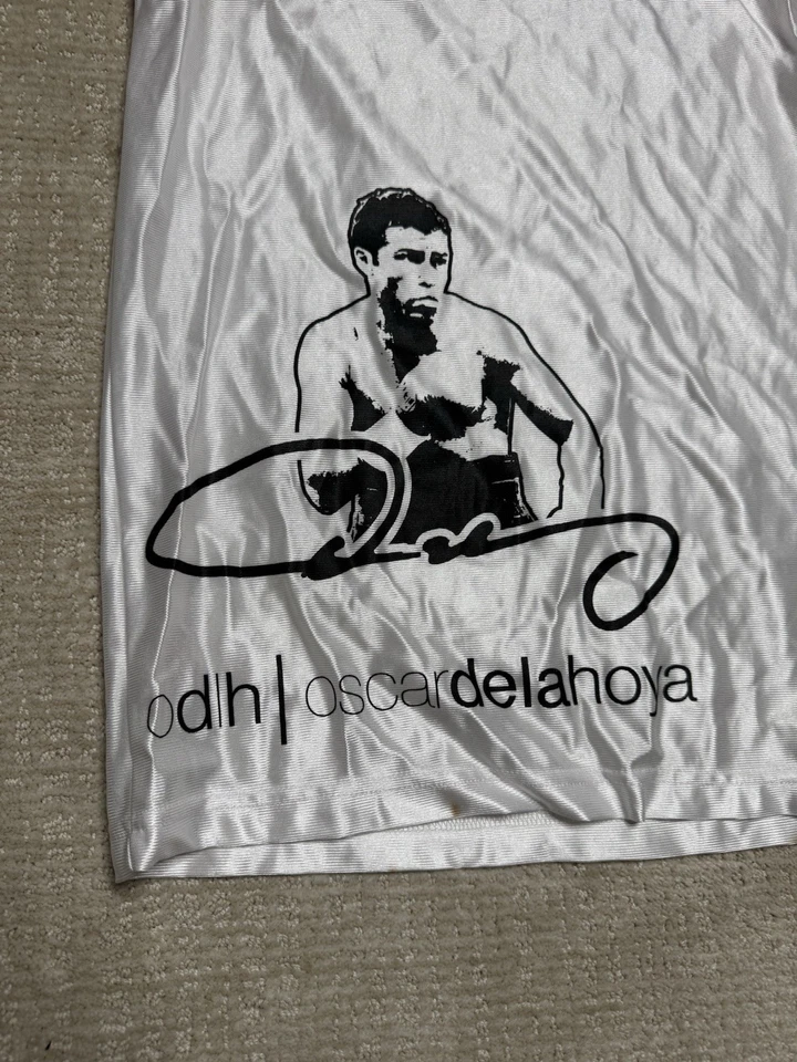 Camiseta de Boxeo Oscar De La Hoya Mediana Adulto NUEVA Foto 3 de 4