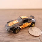 Vintage 1974 Hot Wheels Porsche P-911 Black #95 Rare Gold Wheels