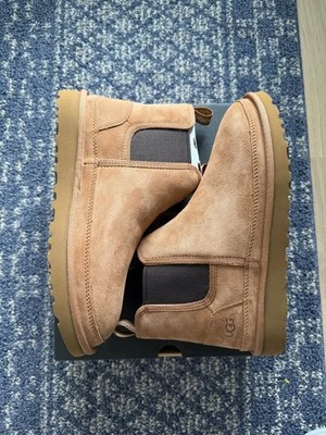 New UGG Men's Neumel Chelsea Chestnut Boots Men's Size 10