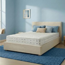 MATERASSO IN MEMORY FOAM ALTO 20 CM RIVESTIMENTO ALOE 80 120 140 160 180 200