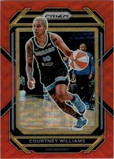 2023 Panini Prizm WNBA Prizms Ruby Wave #19 Courtney Williams - BSK