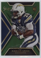 2014 Panini Select Rookies Green Prizm 3/5 Marion Grice #138 1q0b