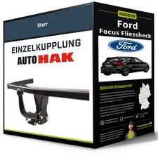 Starre Anhängerkupplung für FORD Focus Fliessheck 18- IV Typ HN Auto Hak NEU
