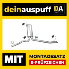 Endschalldämpfer für Skoda Octavia 1.6 TDI Auspuff E312